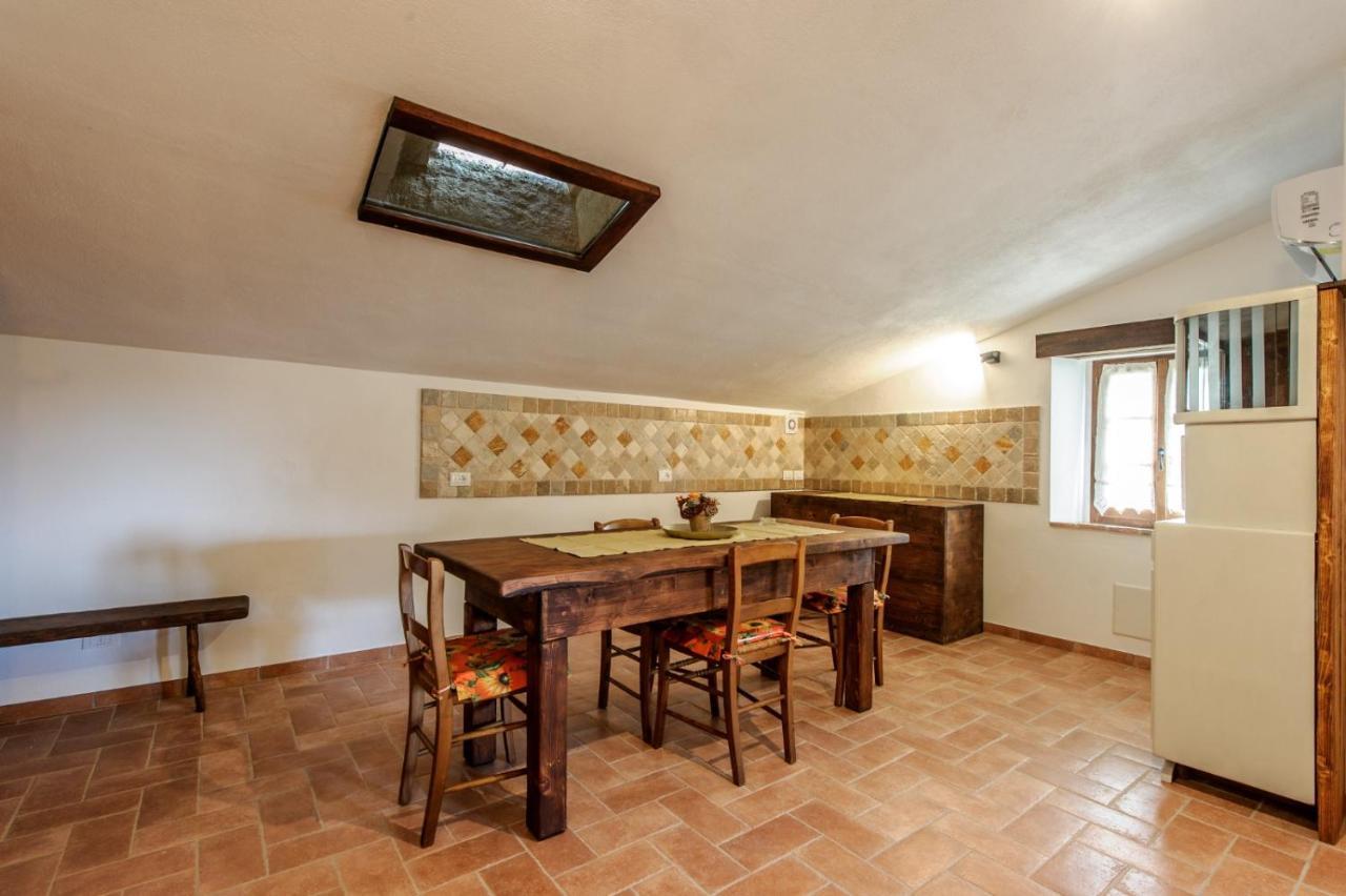 Casa Garoselli Leilighet Monticchiello Eksteriør bilde