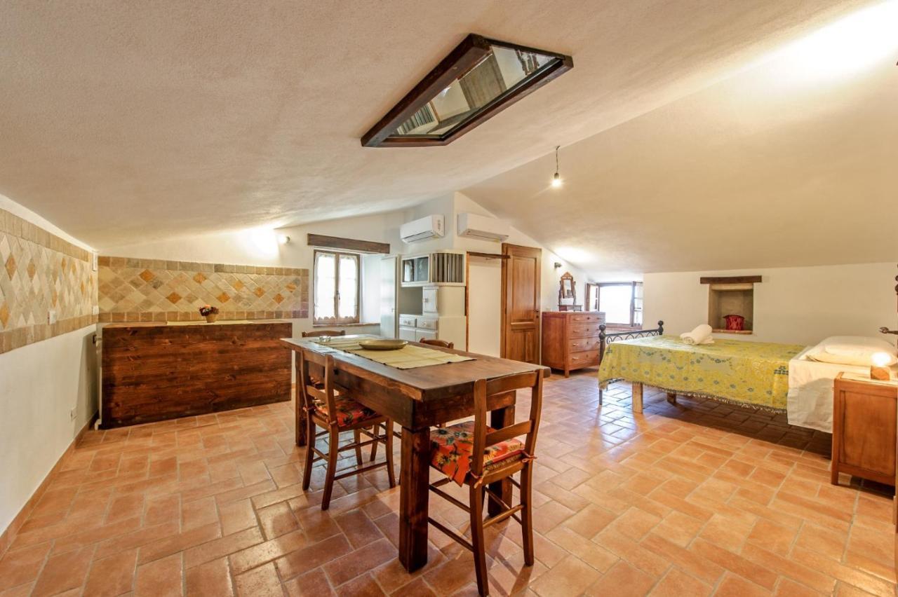Casa Garoselli Leilighet Monticchiello Eksteriør bilde