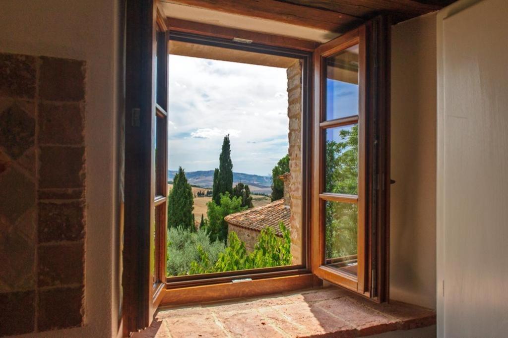 Casa Garoselli Leilighet Monticchiello Eksteriør bilde