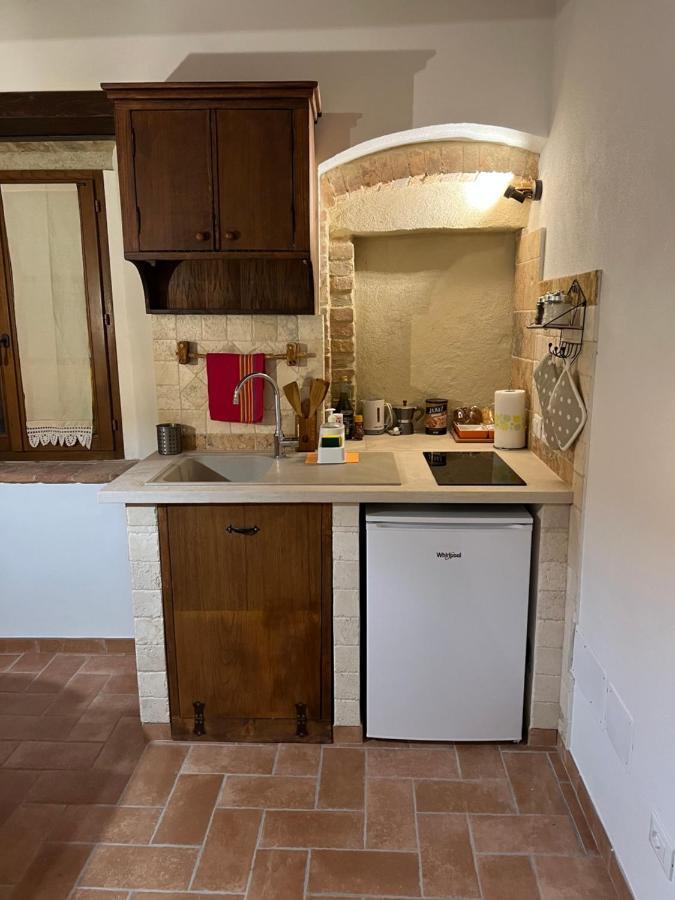 Casa Garoselli Leilighet Monticchiello Eksteriør bilde