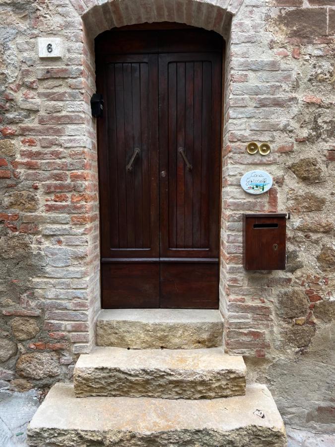 Casa Garoselli Leilighet Monticchiello Eksteriør bilde